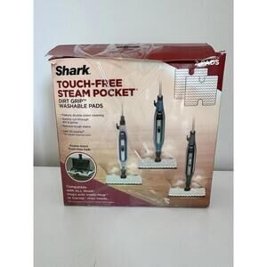 Shark Touch-Free Steam Pocket Dirt Grip Replacement Washable Pad 2 Pads XTP184